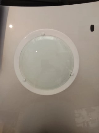 Lámpara de techo redonda para baño