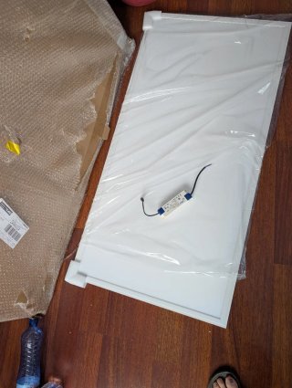 Placa de luz LED 120x60