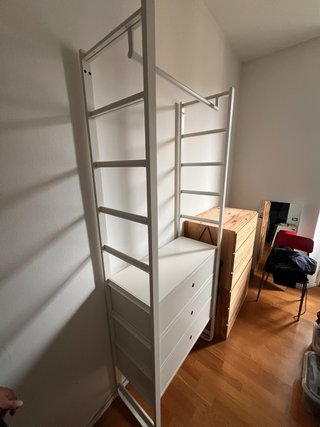 Guardaroba IKEA ELVARLI bianco