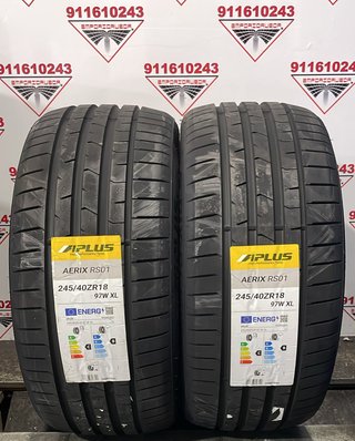 245 40 18 W APLUS RUEDA NUEVA YA MONTADA