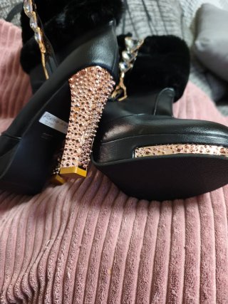 N39 Botas de tacón N 39 con adornos