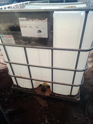 Depósito de agua IBC 1000 litros NO HAGO PORTE