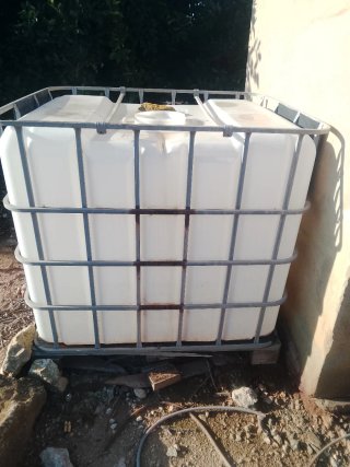 Depósito de agua IBC 1000 litros NO HAGO PORTE