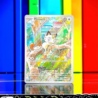 Pokemon Tcg Meowth 106/094 Illustration Rare