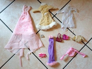 Mattel Barbie Lotto Abiti Vestiti Bambola vintage