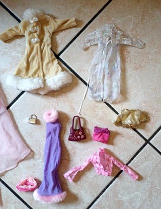 Mattel Barbie Lotto Abiti Vestiti Bambola vintage