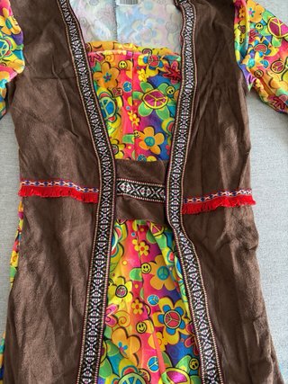 Disfraz Hippie Mujer Talla S