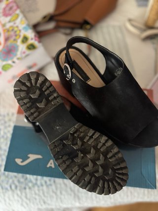 Sandalias Plataforma Negras