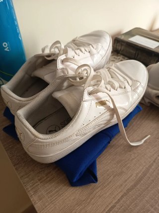 Zapatillas Puma Vikky V2 Blancas Talla