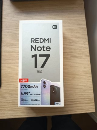Xiaomi Redmi Note 17 5G 256GB Negro