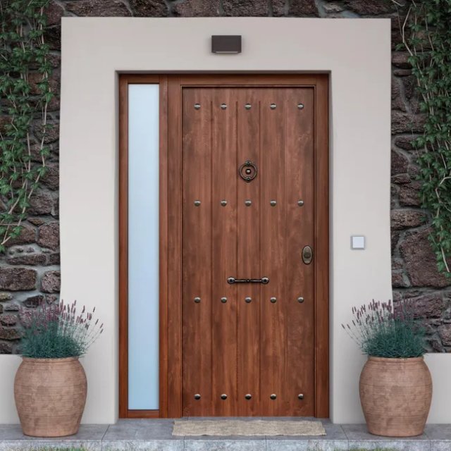 Puerta de Entrada Acorazada Serie V Rústica