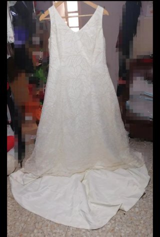 Vestido de novia vintage Isabel Lorena Alta Costur