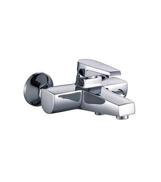 Monomando Baño-Ducha Mendes B-0048-B Cromado con Flexo 150 cm