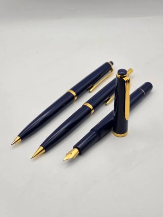 Conjunto Triplo Reform Vintage (Azul/Dourado)