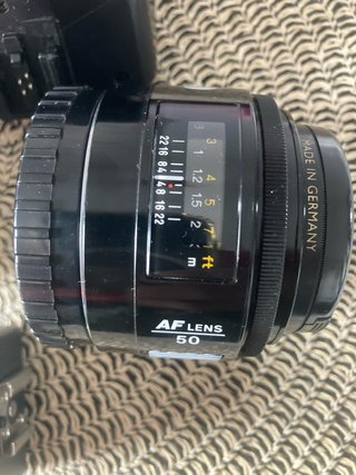 Minolta af 50  Flash 3200,extensiones