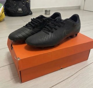 Scarpe da calcio Nike nere tiempo
