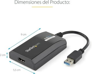 Adaptador USB 3.0 a HDMI Tarjeta Gráfica Externa