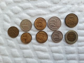 Colección de 9 Monedas Antiguas de Rusia