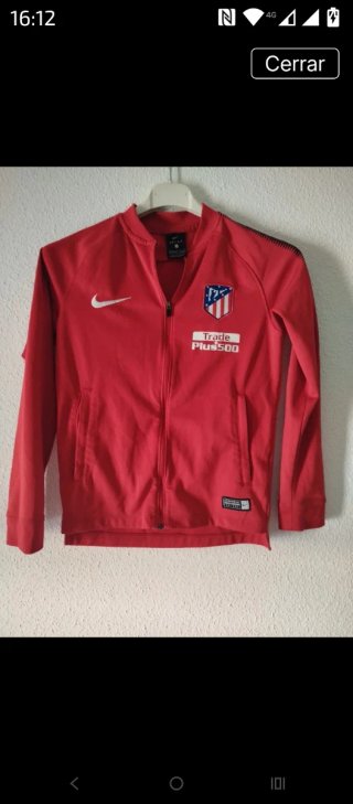 Chaqueta Nike Atlético de Madrid Talla S de NIÑO