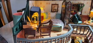 Casita miniatura detallada
