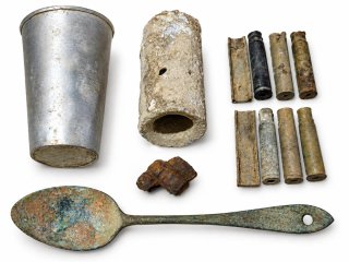 Lote objetos Guerra Civil Española