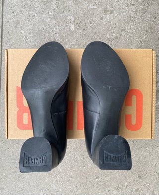 Zapatos Camper Upright Piel Negro T 39