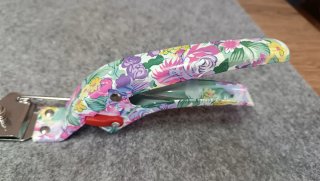 Forbici da potatura con manico floreale
