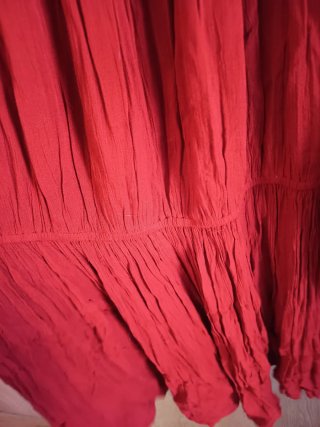 Vestido burdeos