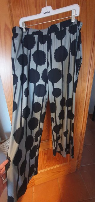 Pantalón con Estampado de Lunares
