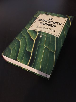 EL MANUSCRITO CARMESÍ. Antonio Gala.