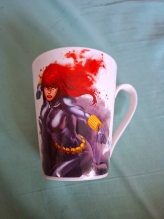 Taza Marvel Viuda Negra