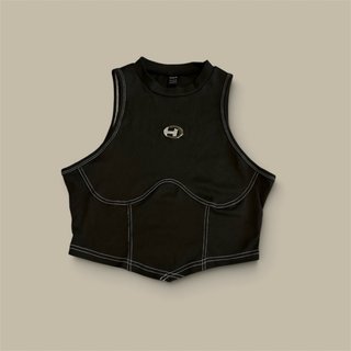 Top Shein nero taglia L