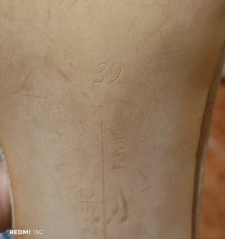 Sandalias Zara Tacon Aguja Beige Talla 39