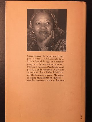 JAZZ. Toni Morrison.