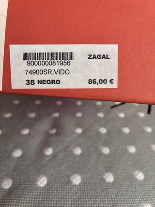 Sandalias Vidorreta Negras Talla 38