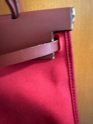 Borsa Hermes St. Pelle/Tessuto Rosso(not original)