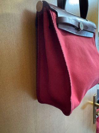Borsa Hermes St. Pelle/Tessuto Rosso(not original)