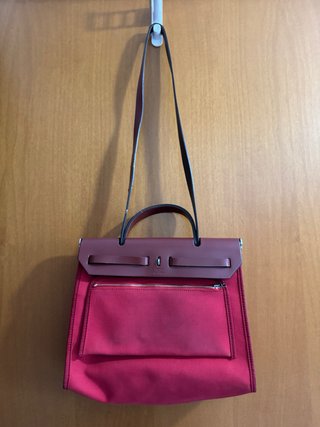 Borsa Hermes St. Pelle/Tessuto Rosso(not original)