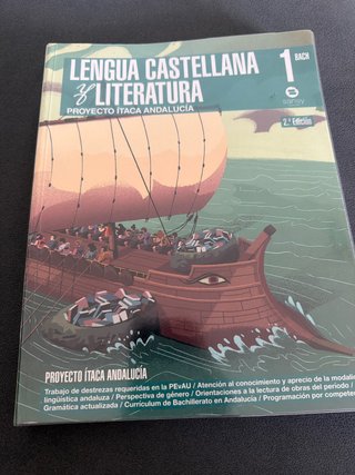 Libro primero 1 bachillerato lengua castellana