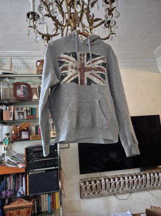 Sudadera con bandera UK