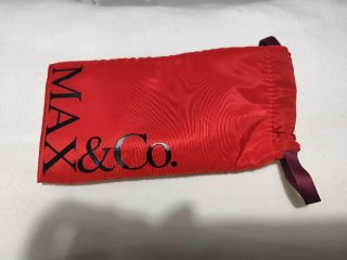 Funda para gafas Max&Co roja