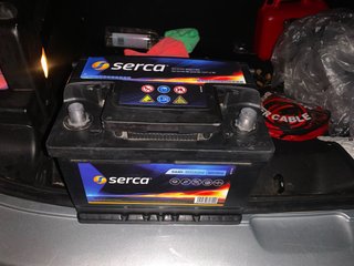 Batería Serca 54Ah 500A para Coche
