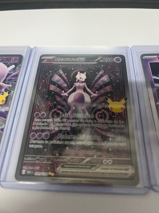 Carta Pokémon Mewtwo EX
