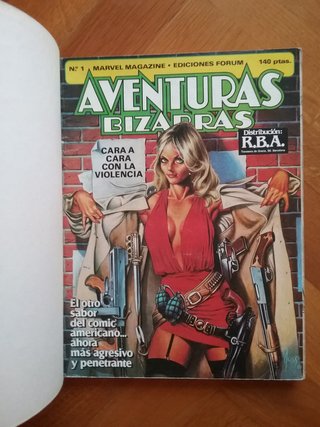 Aventuras Bizarras \  Marvel N°1~3 (Años 80)