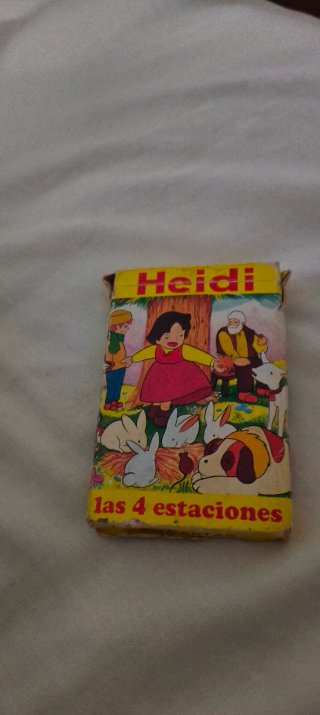 Baraja Cartas Vintage Heidi Las 4 Estaciones