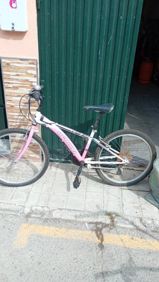 Bicicleta BH Oregon Rosa y Blanca