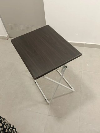 Mesa plegable madera y metal