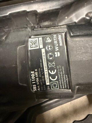 Mini radial Würth SBS 1100-E