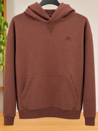 Sudadera New Balance Marrón Mujer