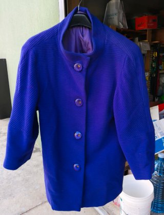 Giacca donna blu/viola